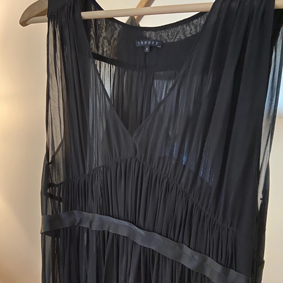 Theory Chiffon Dress - Picture 3 of 5